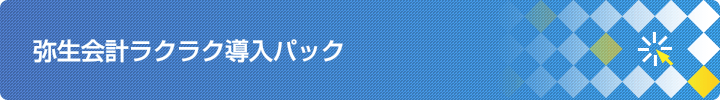 弥生会計ラクラク導入パック